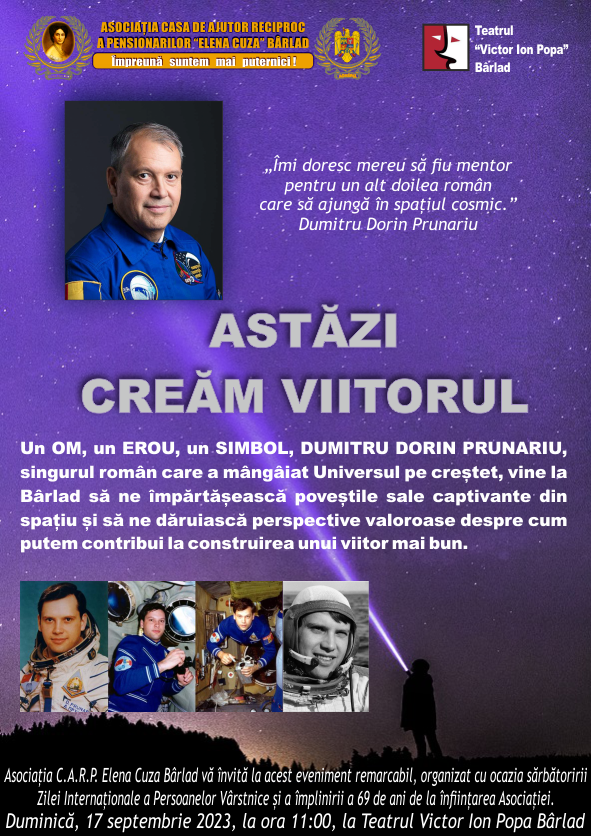 ASTĂZI  CREĂM VIITORUL